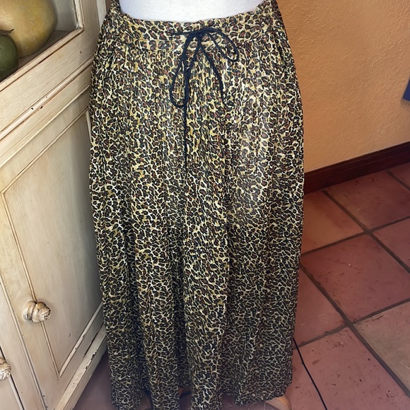 Leopard print boho skirt - Picture 3 of 7